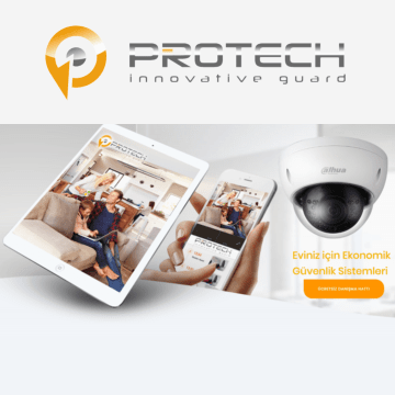 Protech Güvenlik Sistemleri Kurumsal WEB Sitesi
